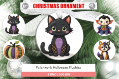Ornament Patchwork Halloween Plushies Product Image 1
