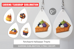 Earring Patchwork Halloween Treats Product Image 1