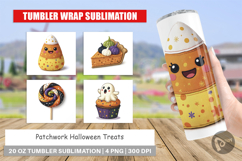 Tumbler Patchwork Halloween Treats Product Image 1