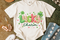 Patchwork Lucky Charm St Patrick's Day PNG, Irish PNG, Lucky Product Image 5