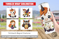 Tumbler Patchwork Magical Creatures Product Image 1