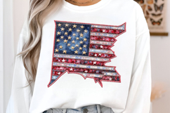 Patchwork Patriotic 4th Of July Clipart Product Image 3