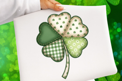 St Patricks Day Png Brushstroke Shamrock Product Image 1