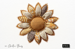 Sunflower Patchwork PNG Product Image 4