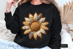 Sunflower Patchwork PNG Product Image 6