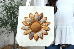 Sunflower Patchwork PNG Product Image 7