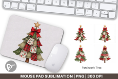 Patchwork Tree Mouse Pad Product Image 1