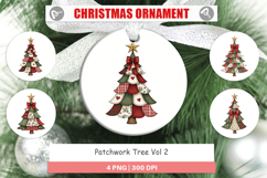 Patchwork Tree Ornament Product Image 1
