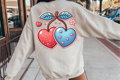 Patchwork Valentine Png Love Hearts Png Product Image 3