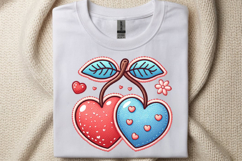 Patchwork Valentine Png Love Hearts Png Product Image 4