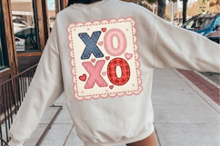 Patchwork Valentine Png Valentines Png Product Image 3