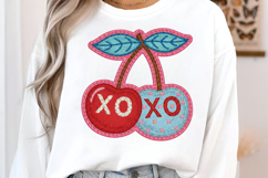 Patchwork Valentine Png Xoxo Hearts Png Product Image 4