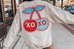 Patchwork Valentine Png Xoxo Hearts Png Product Image 2