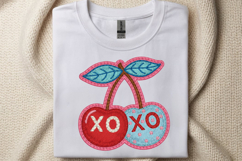 Patchwork Valentine Png Xoxo Hearts Png Product Image 3