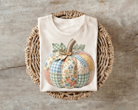 Quilted Pumpkin | Patchwork | PNG Clipart Product Image 3