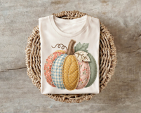 Quilted Pumpkin | Patchwork | PNG Clipart Product Image 4