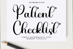 Patient Checklist Product Image 1