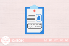 Patient Health Record Illustration Product Image 1