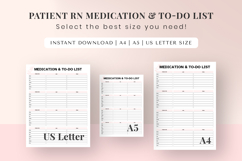 Patient RN Medication &amp; To-do List Product Image 2