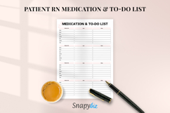 Patient RN Medication &amp; To-do List Product Image 6
