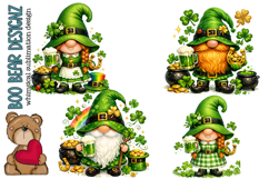 Saint Patrick's Day Gnome Clipart Product Image 1