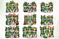 Patrick's Day Colorful Trio Of Cat Bundle Product Image 3