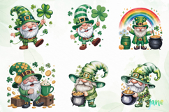 Patrick’s Day Gnome Clipart Product Image 3