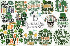 Patrick’s Day Quotes SVG PNG Product Image 1