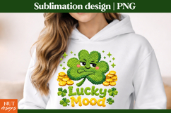 Latch Hook St. Patrick’s Clover Lucky Mood Patrick day quote Product Image 1
