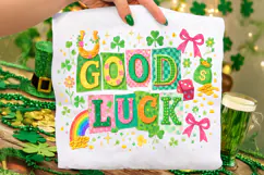 St Patrick's Day Good Luck PNG, Shamrock PNG, Lucky Day PNG Product Image 2