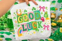 St Patrick's Day Good Luck PNG, Shamrock PNG, Lucky Day PNG Product Image 3