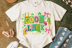 St Patrick's Day Good Luck PNG, Shamrock PNG, Lucky Day PNG Product Image 6