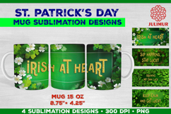 Bundle of St. Patrick’s Day Mug Wrap Sublimation Designs Product Image 3