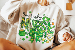 One Lucky Nurse PNG, St Patrick's Day Nurse PNG, Nurse Life Product Image 4