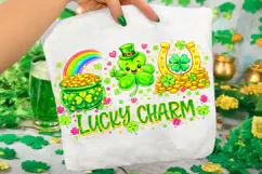 Lucky Charm St Patrick's Day PNG, Irish PNG, Shamrock PNG Product Image 2