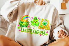 Lucky Charm St Patrick's Day PNG, Irish PNG, Shamrock PNG Product Image 4