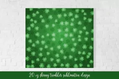 St. Patrick’s Day Tumbler Sublimation. Green Tumbler Wrap Product Image 2