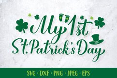 My 1st St. Patricks Day. Baby first Patricks Day design Product Image 1