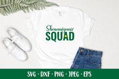 Shenanigans squad SVG. Funny St. Patrick’s Day quote design Product Image 2