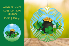 Saint Patricks Day Wind Spinner Sublimation Design PNG 19 Product Image 1