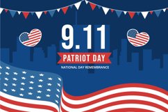 10 Patriot Day USA Celebration Illustration Product Image 2