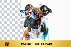 Patriot Dog Png American Clipart Product Image 1