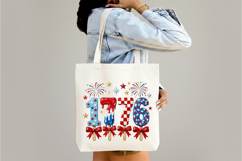 Patriotic 1776 Popsicles with Bows PNG Product Image 3