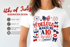 Playful Patriotic tshirt, 4th of July sublimation Party Product Image 1