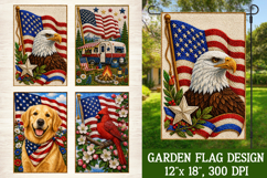 Patriotic Garden Flag | 28 Designs Collection Product Image 8