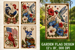 Patriotic Garden Flag | 28 Designs Collection Product Image 2