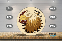 Patriotic 4th July Layered Lasercut File Product Image 3