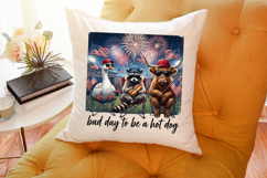 Patriotic 4th of July Animal Squad PNG Product Image 4