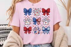Patriotic 4th of July PNG, Retro Floral USA Sublimation Desi Product Image 3