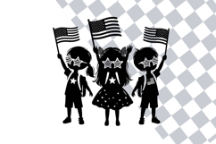 50 Patriotic 4th of July Silhouette PNG Clipart Bundle Product Image 2